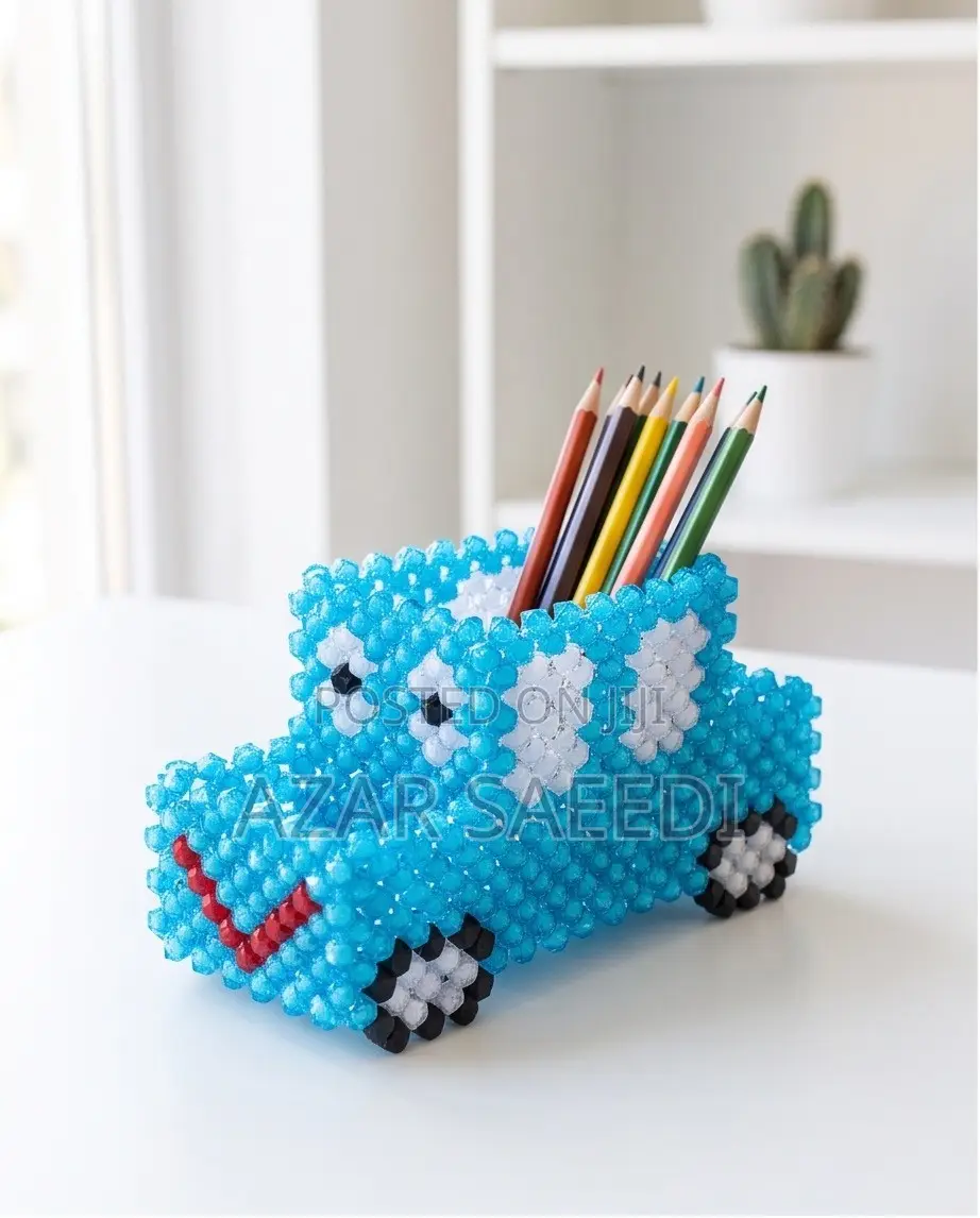 Handmade Bead Car Table Organizer