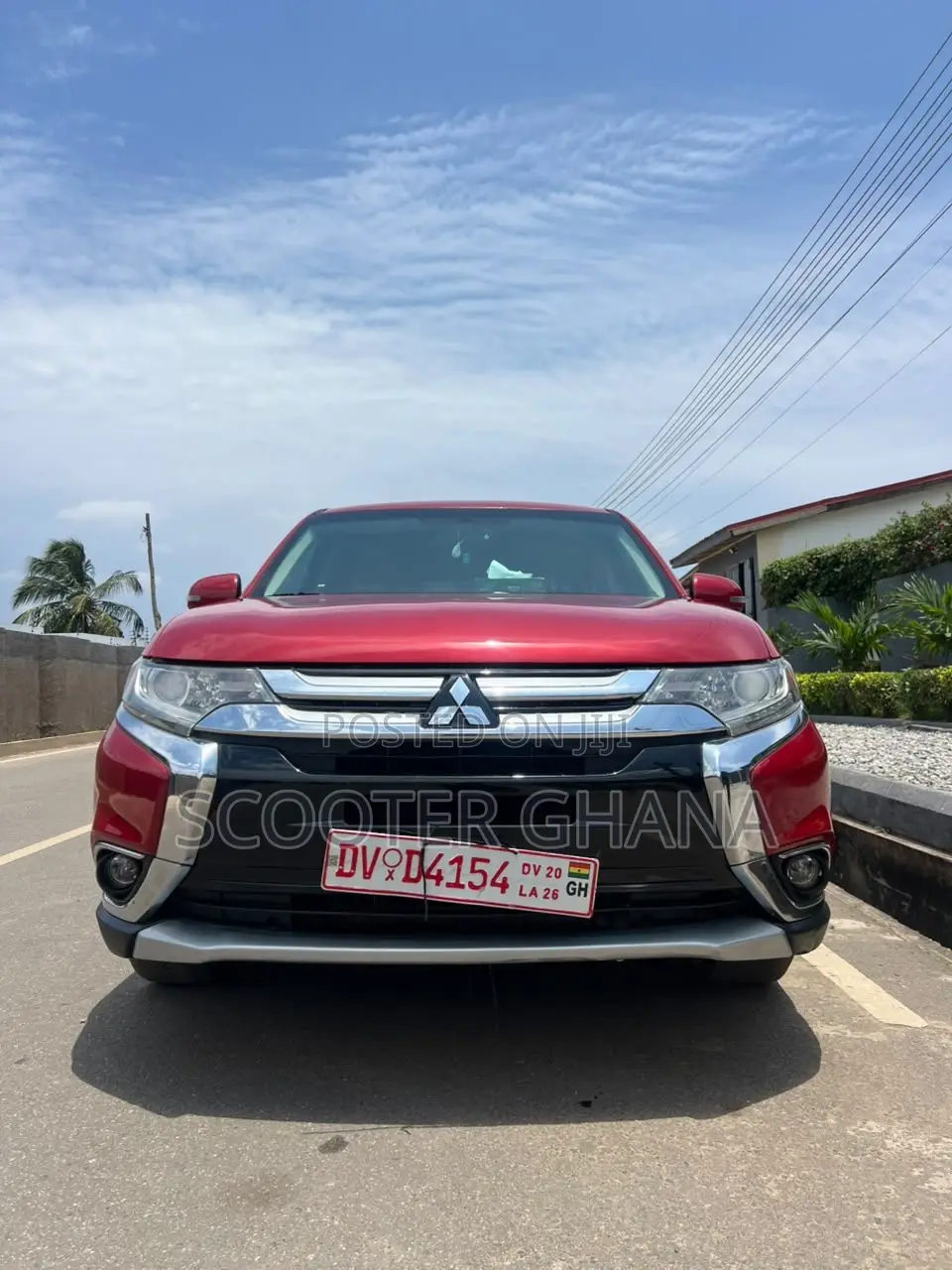 Mitsubishi Outlander 2016 Red