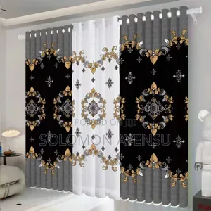 Quality Combined Grey Blackout Curtains
