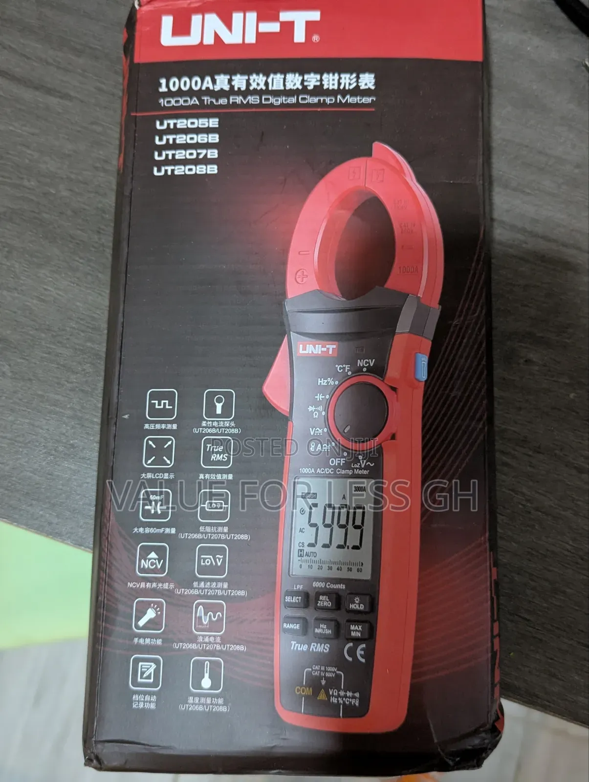 UNI-T Clamp Meter UT207B