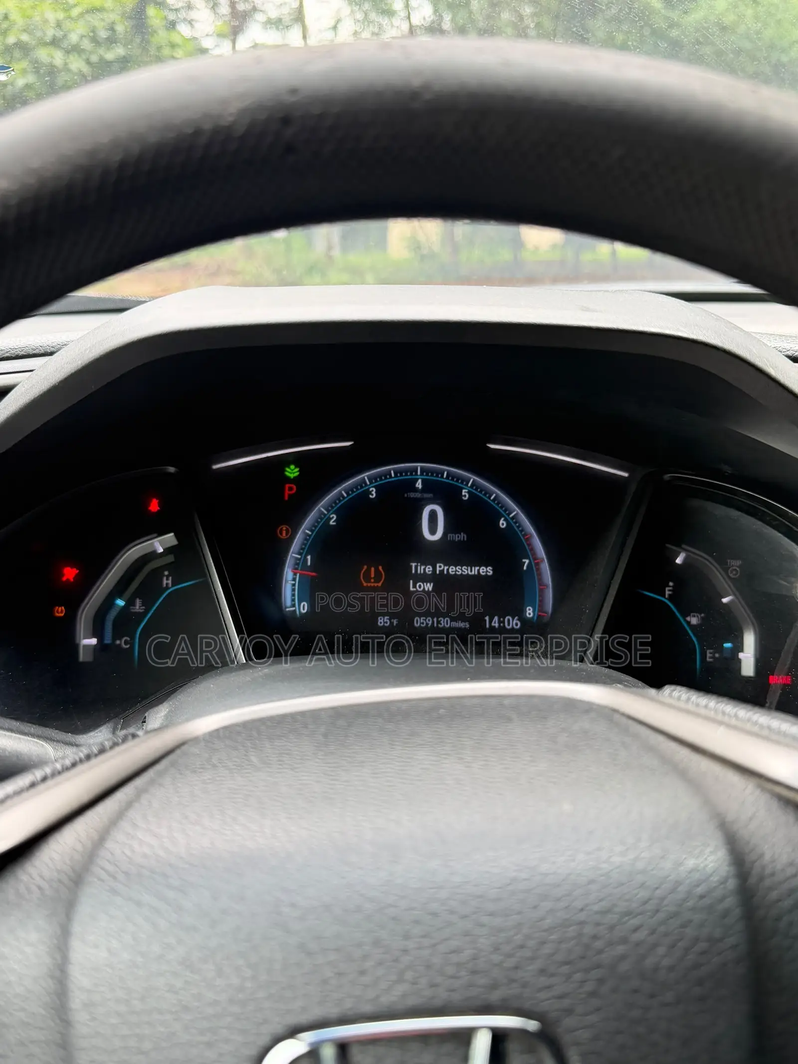 Honda Civic EX Hatchback 2019 Blue