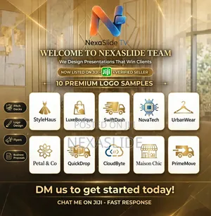 Logo Design, Pitch Decks Flyers - NexaSlide