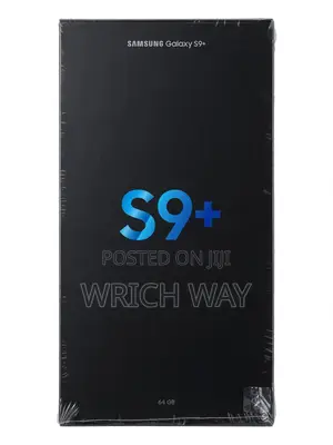 New Samsung Galaxy S9 Plus 64 GB Black