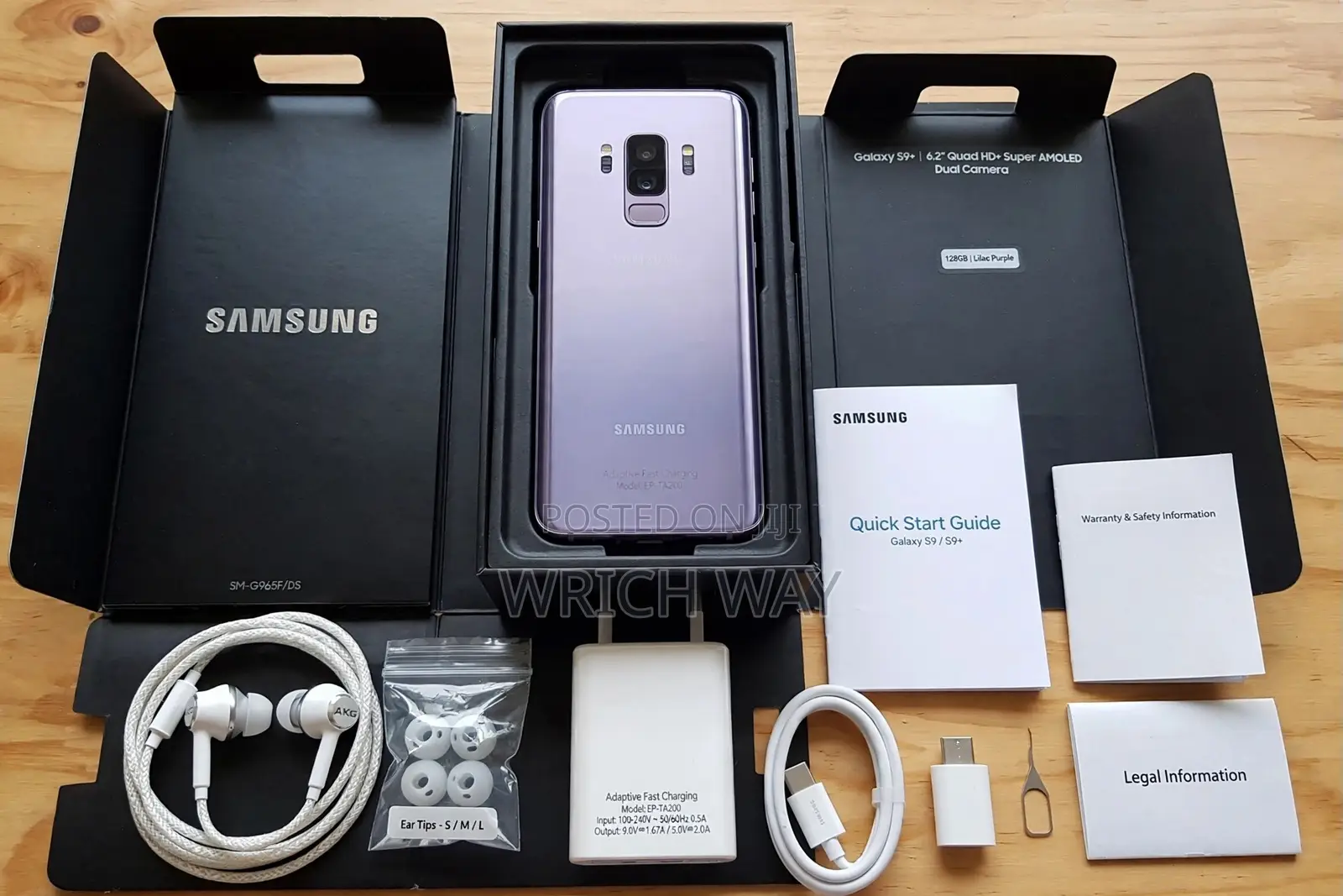 New Samsung Galaxy S9 Plus 64 GB Black