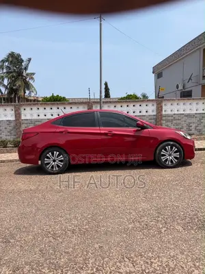 Hyundai Accent 2014 Red