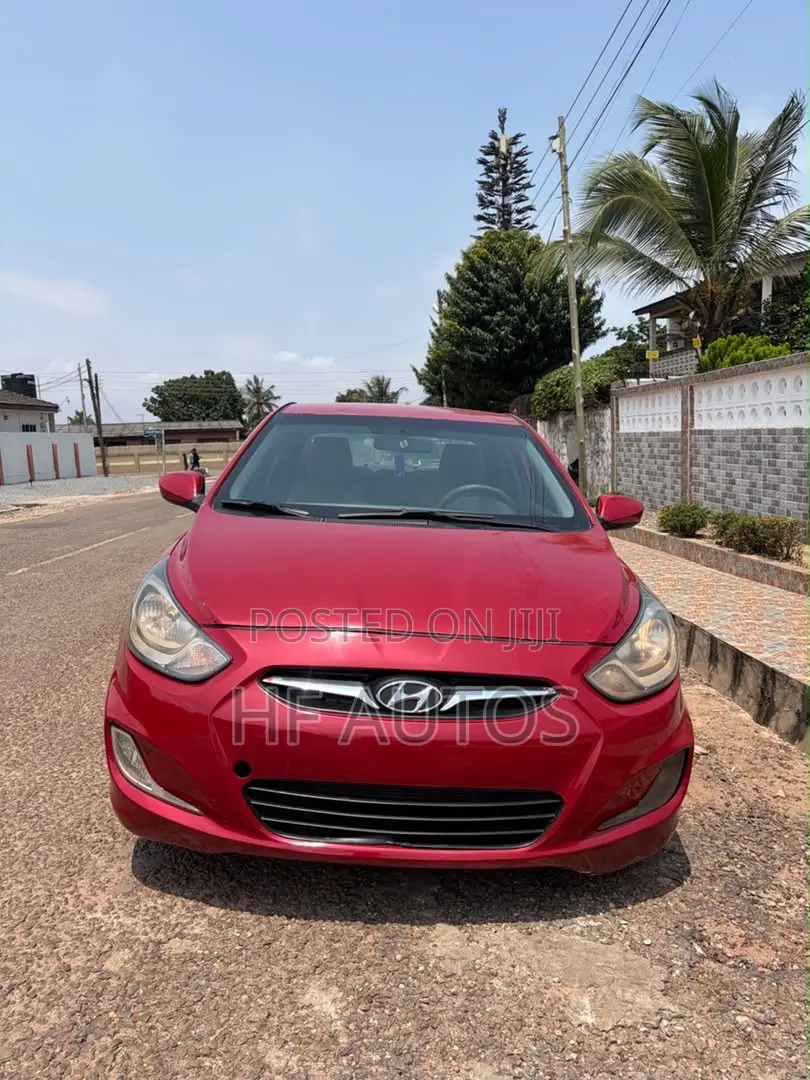 Hyundai Accent 2014 Red