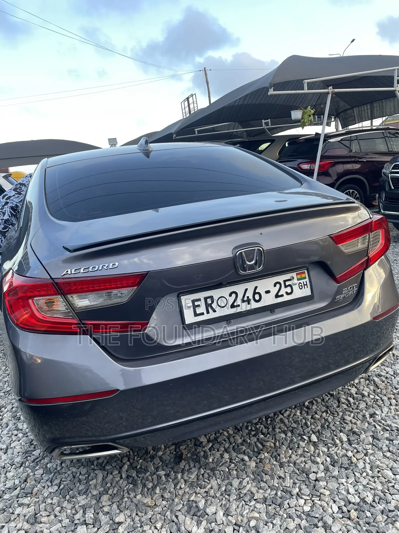 Honda Accord Sport (2.0L 4cyl Turbo 10A) 2019 Gray