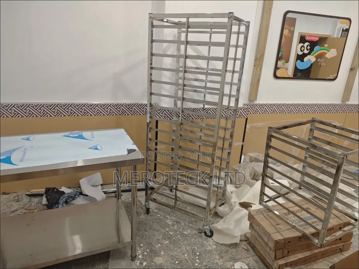 Commercial Stainless Steel Baking Rack Cart