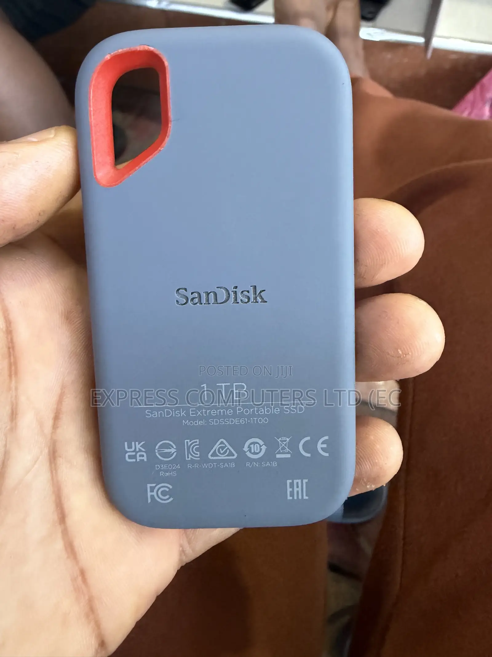 Sandisk Extreme Portable 1TB External SSD Original SPEED 1050 MB/s