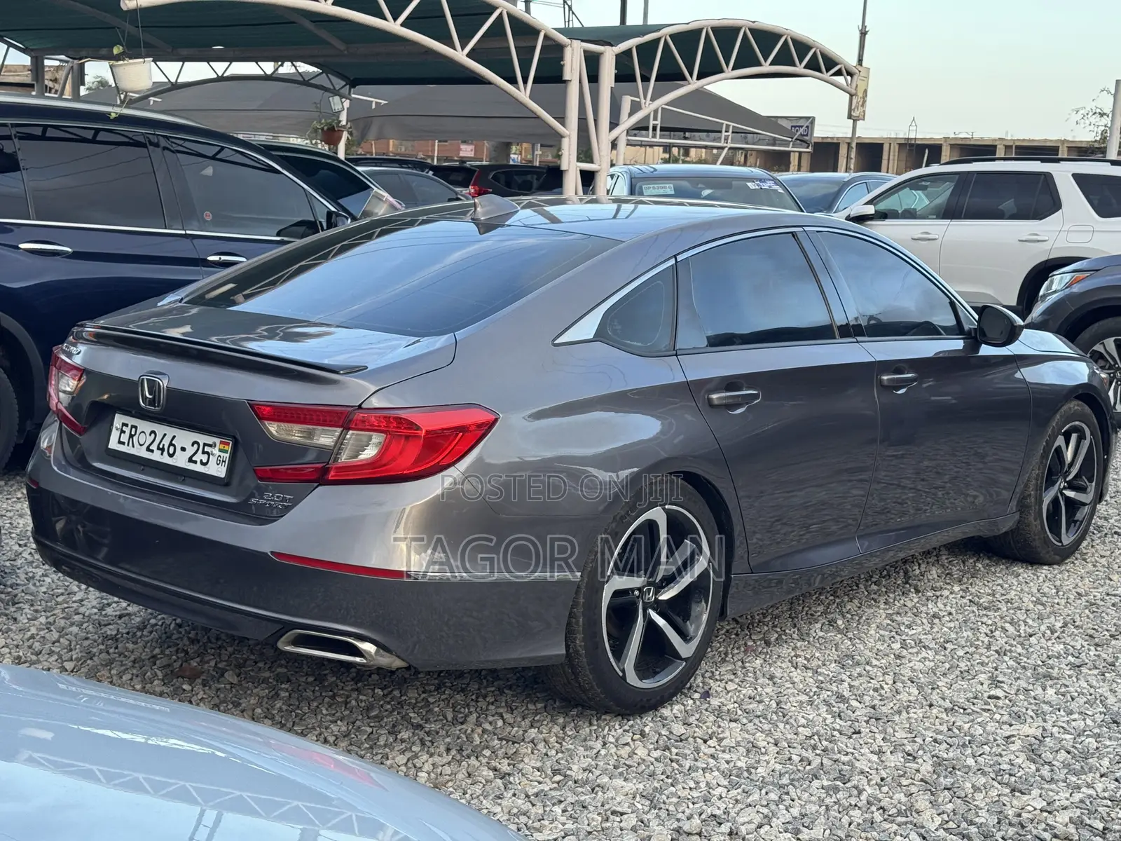 Honda Accord Sport (2.0L 4cyl Turbo 6M) 2019 Gray