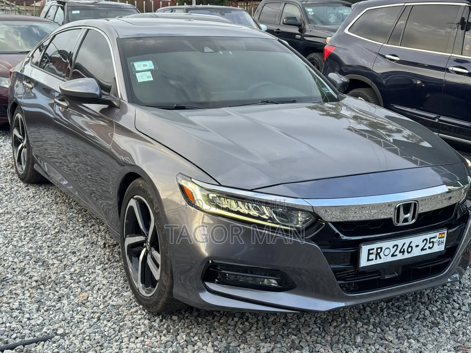 Honda Accord Sport (2.0L 4cyl Turbo 6M) 2019 Gray