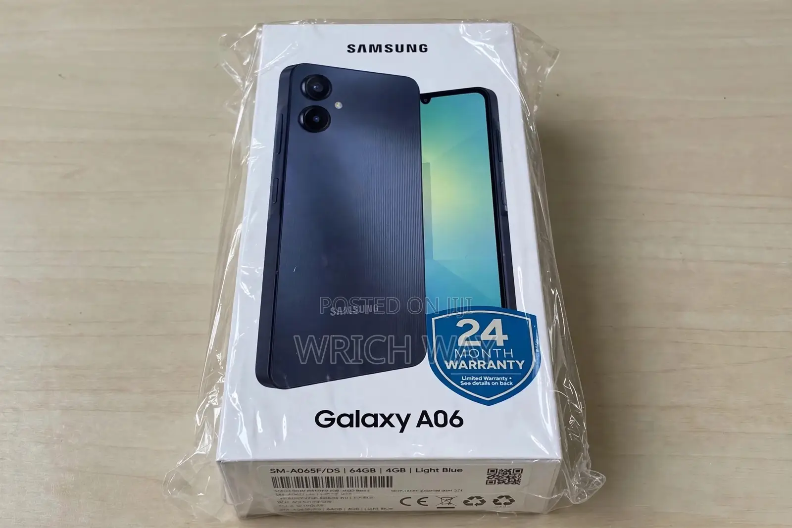 New Samsung Galaxy A06 128 GB Black