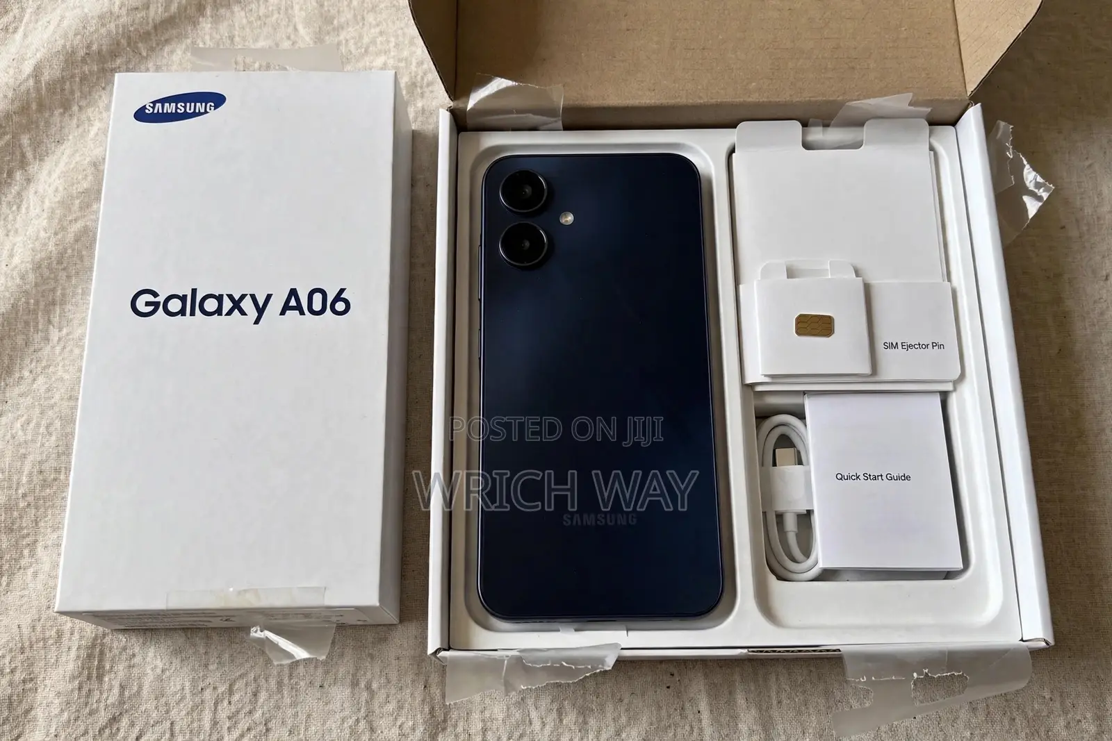 New Samsung Galaxy A06 128 GB Black