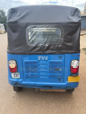 TVS King Deluxe Plus iTouch Start 2025 Blue