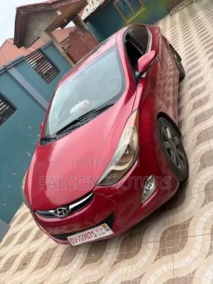 Hyundai Elantra 2013 Red