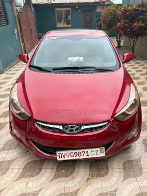 Hyundai Elantra 2013 Red