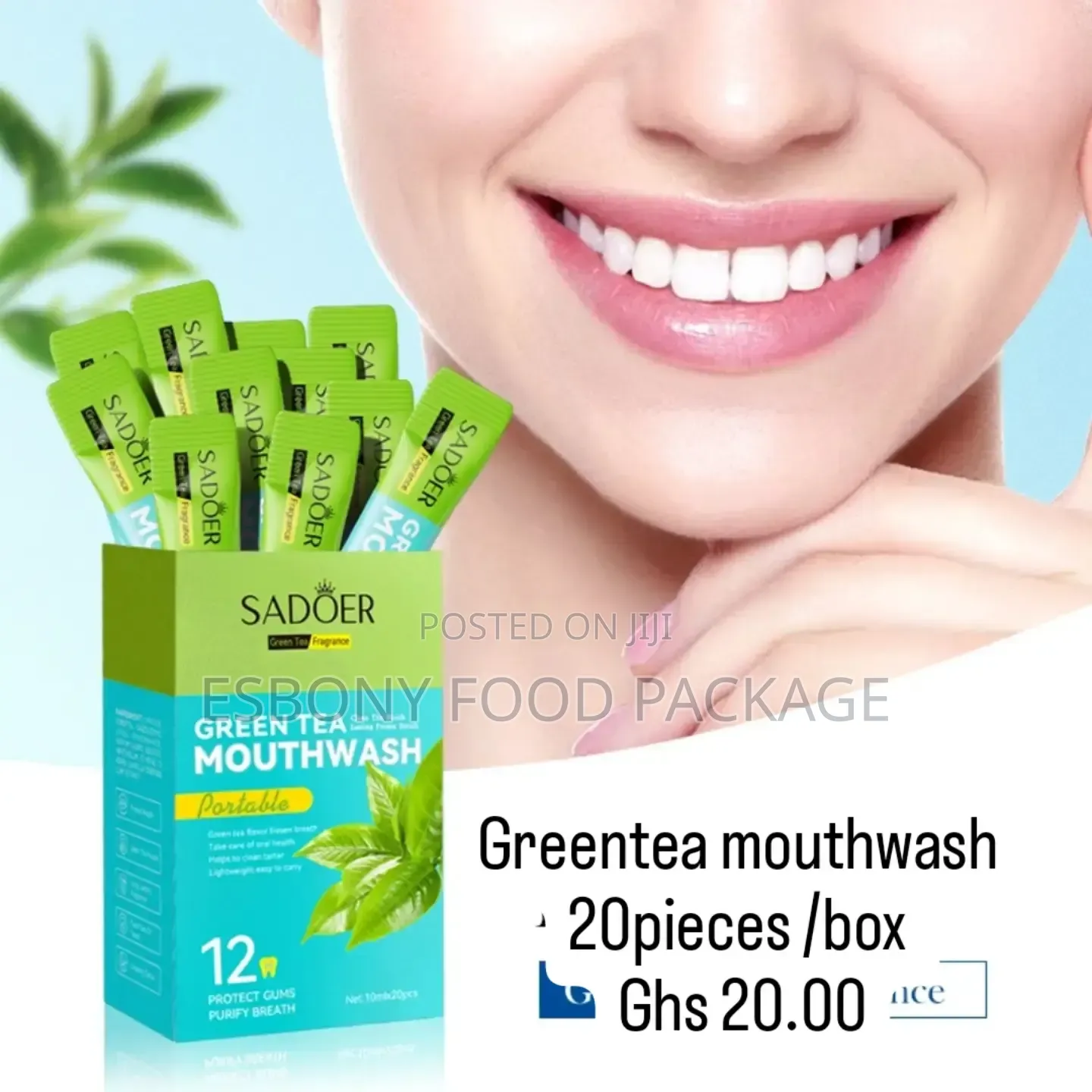 Assorted Mouthwash (Mint, Lemon, Coconut, Mango, Green Tea)