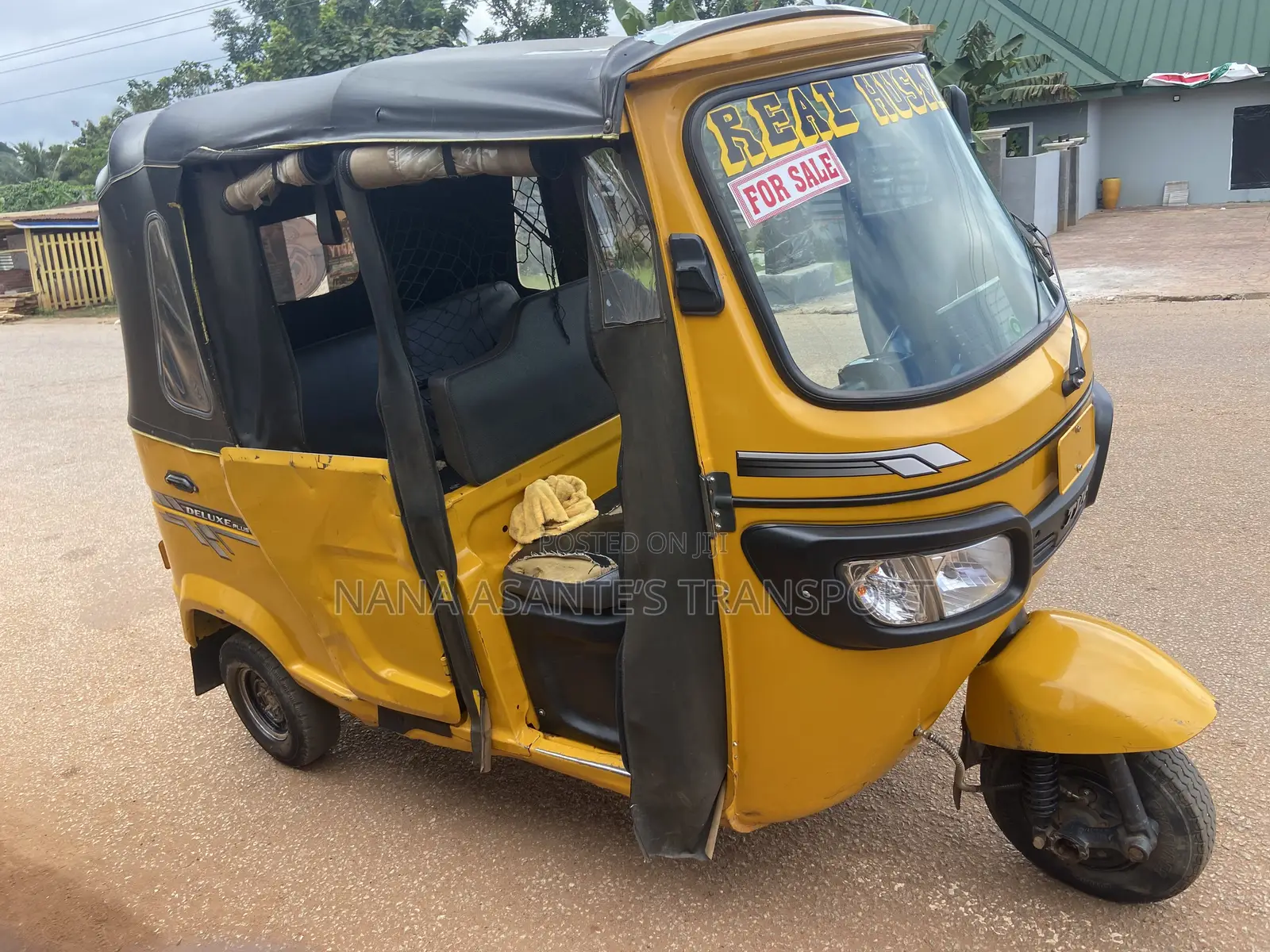TVS King Deluxe Plus iTouch Start 2025 Yellow