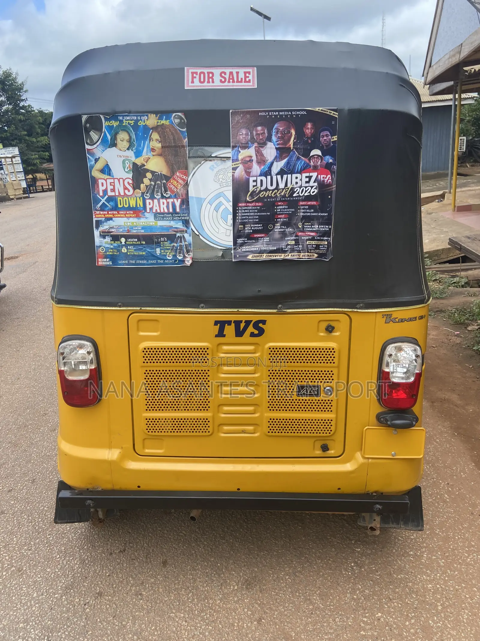 TVS King Deluxe Plus iTouch Start 2025 Yellow