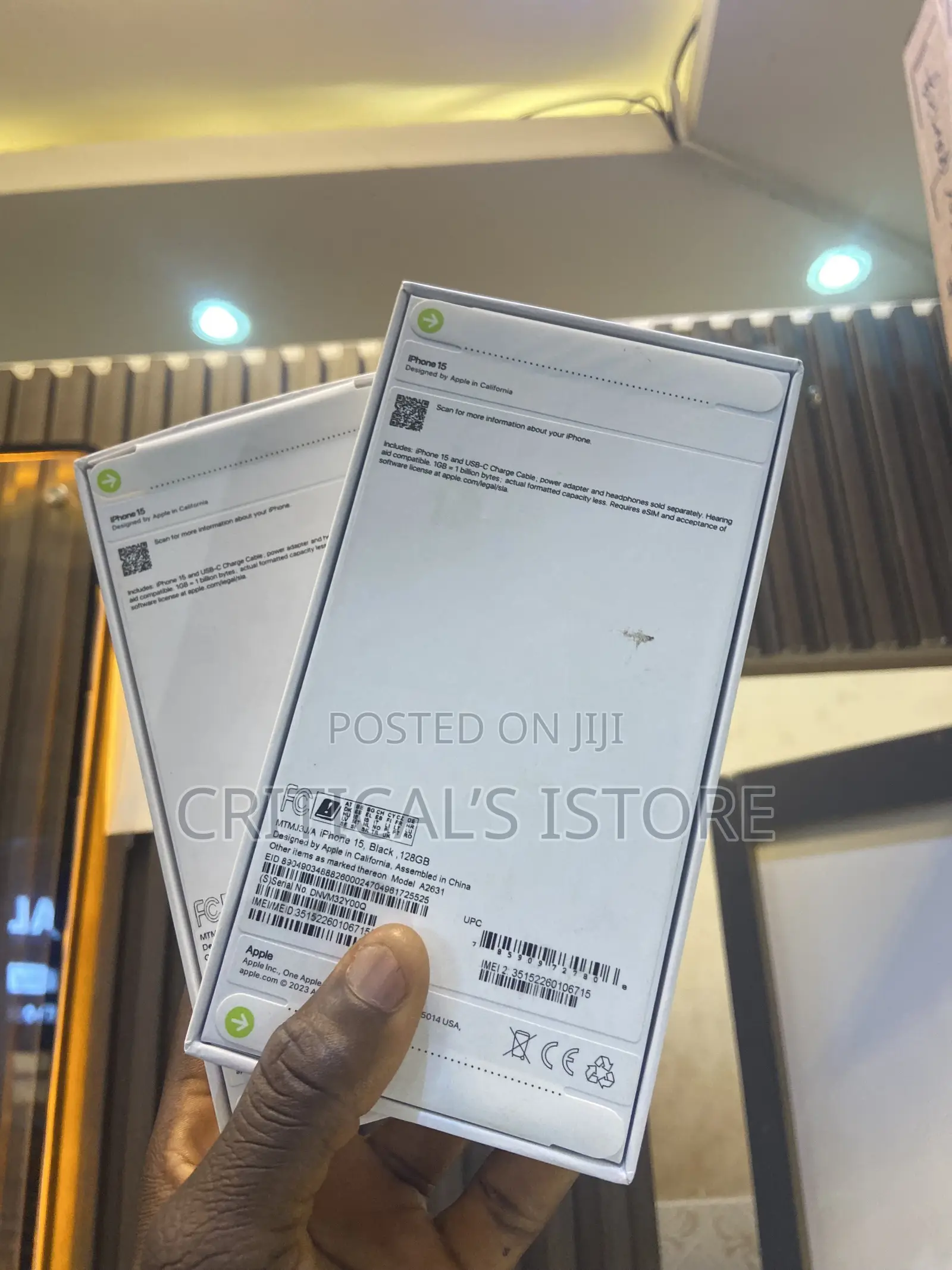 New Apple iPhone 15 128 GB