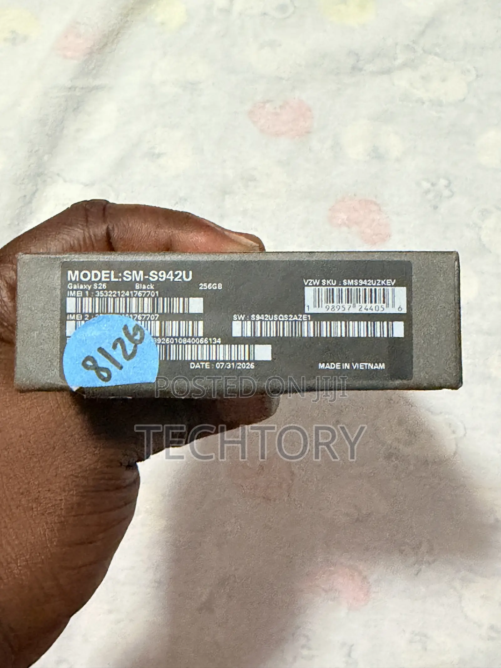 New Samsung Galaxy s26 256 GB Gray