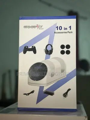 Gamefitz 10 in 1 PlayStation Controller Accessories Pack