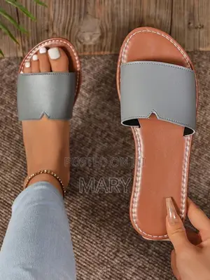 Lady’s Leather Slippers