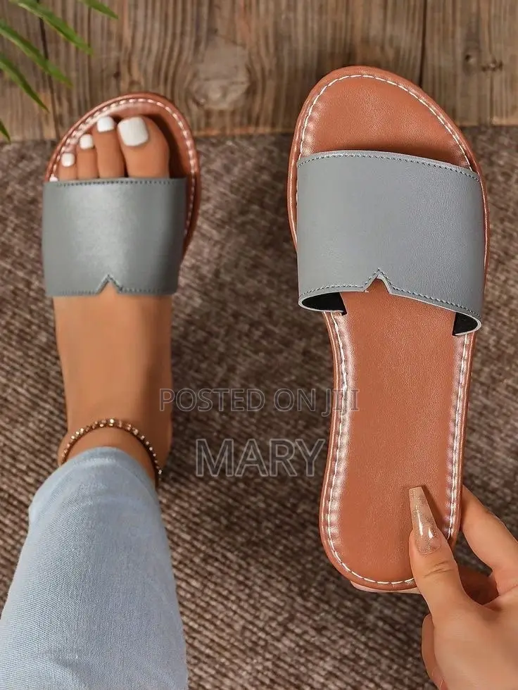 Lady’s Leather Slippers