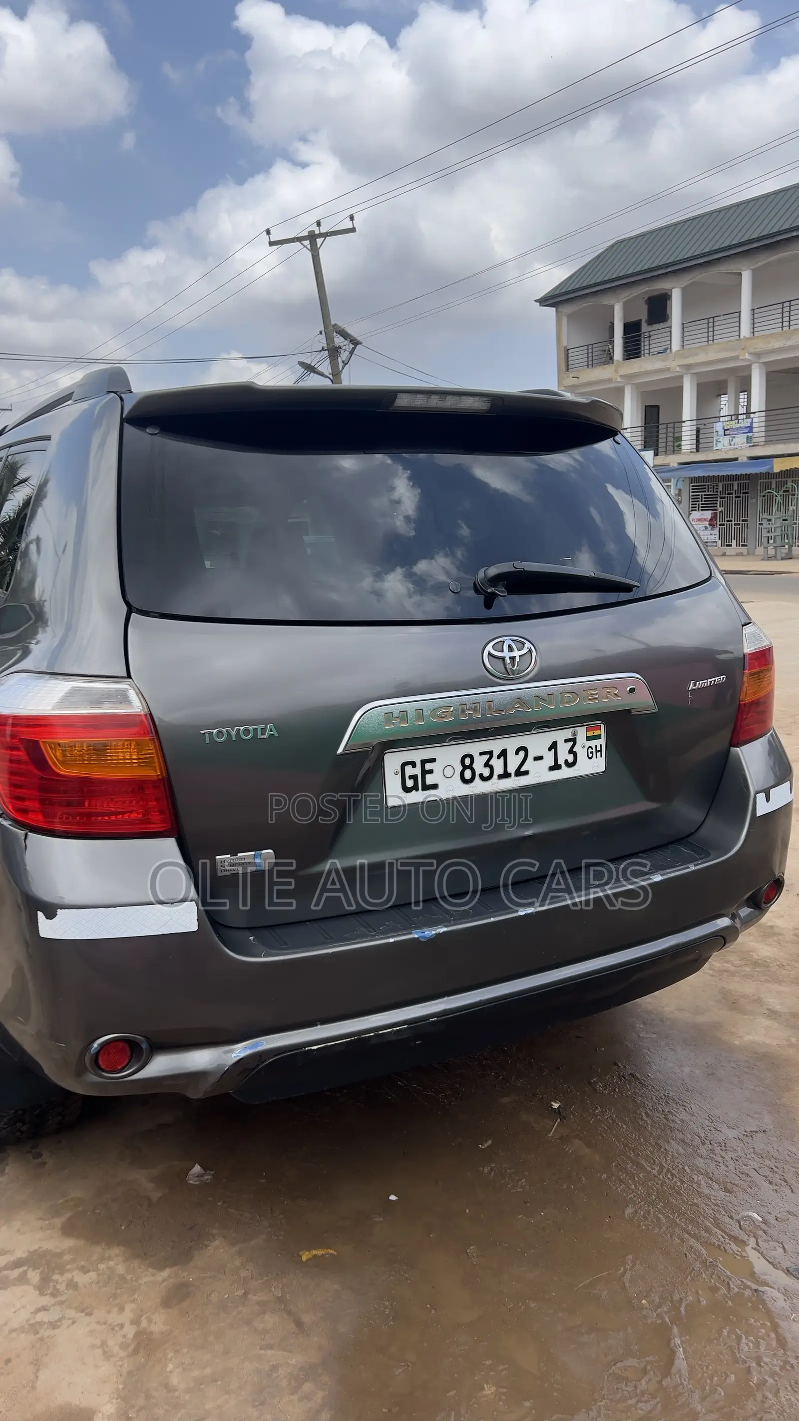 Toyota Highlander Hybrid Limited 2010 Gray