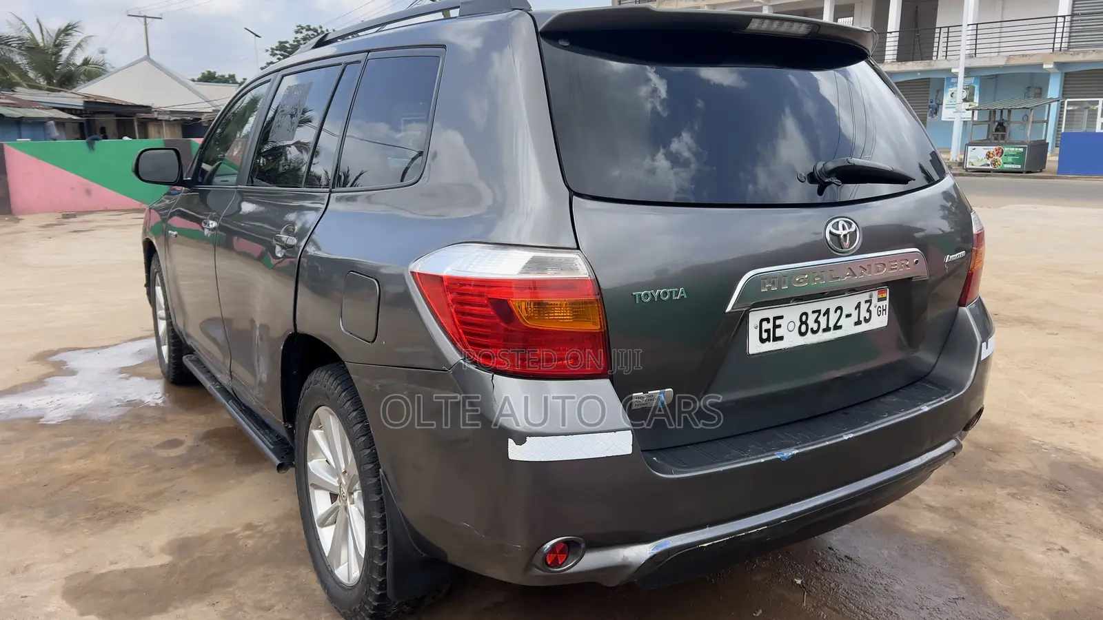 Toyota Highlander Hybrid Limited 2010 Gray