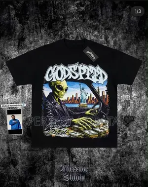Black and Red Godspeed Shirt