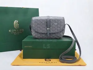 Goyard Belvedere Bag (Grey)