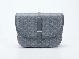 Goyard Belvedere Bag (Grey)