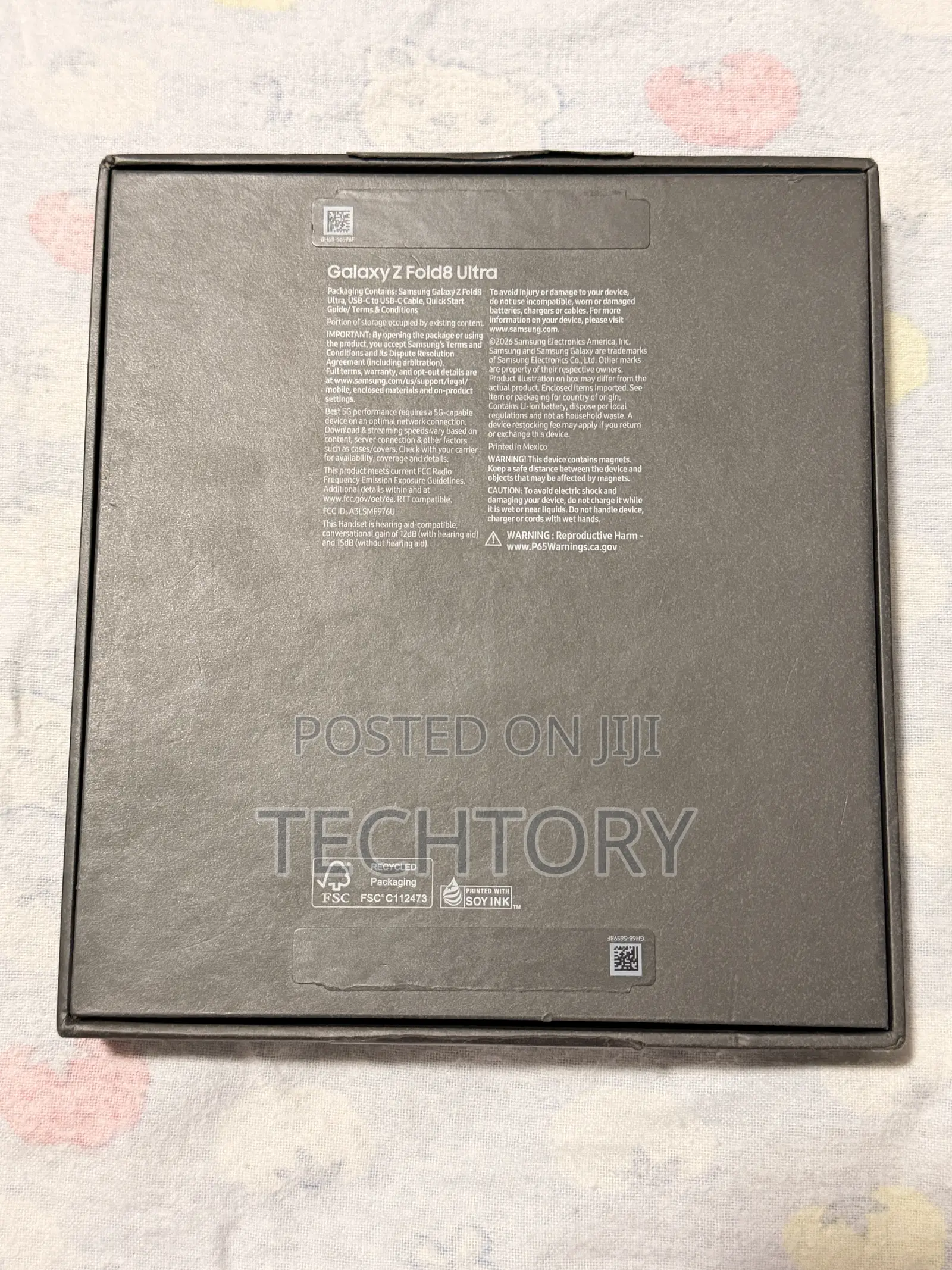 New Samsung Galaxy Z Fold8 Ultra 256 GB Graphite