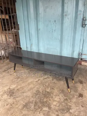 Modern White TV Stand