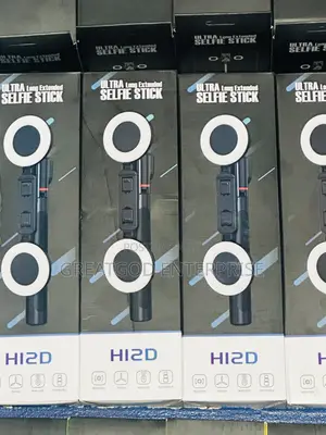 HI2D / H12D Ultra Long Extended Selfie Stick Tripod