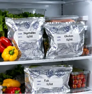 Aluminum Foil Fresh Keeping/Sealing Bags 10 in a Pack