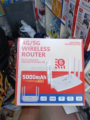 4g/5g Wireless Router (Model WR900 / Generic LTE CPE).