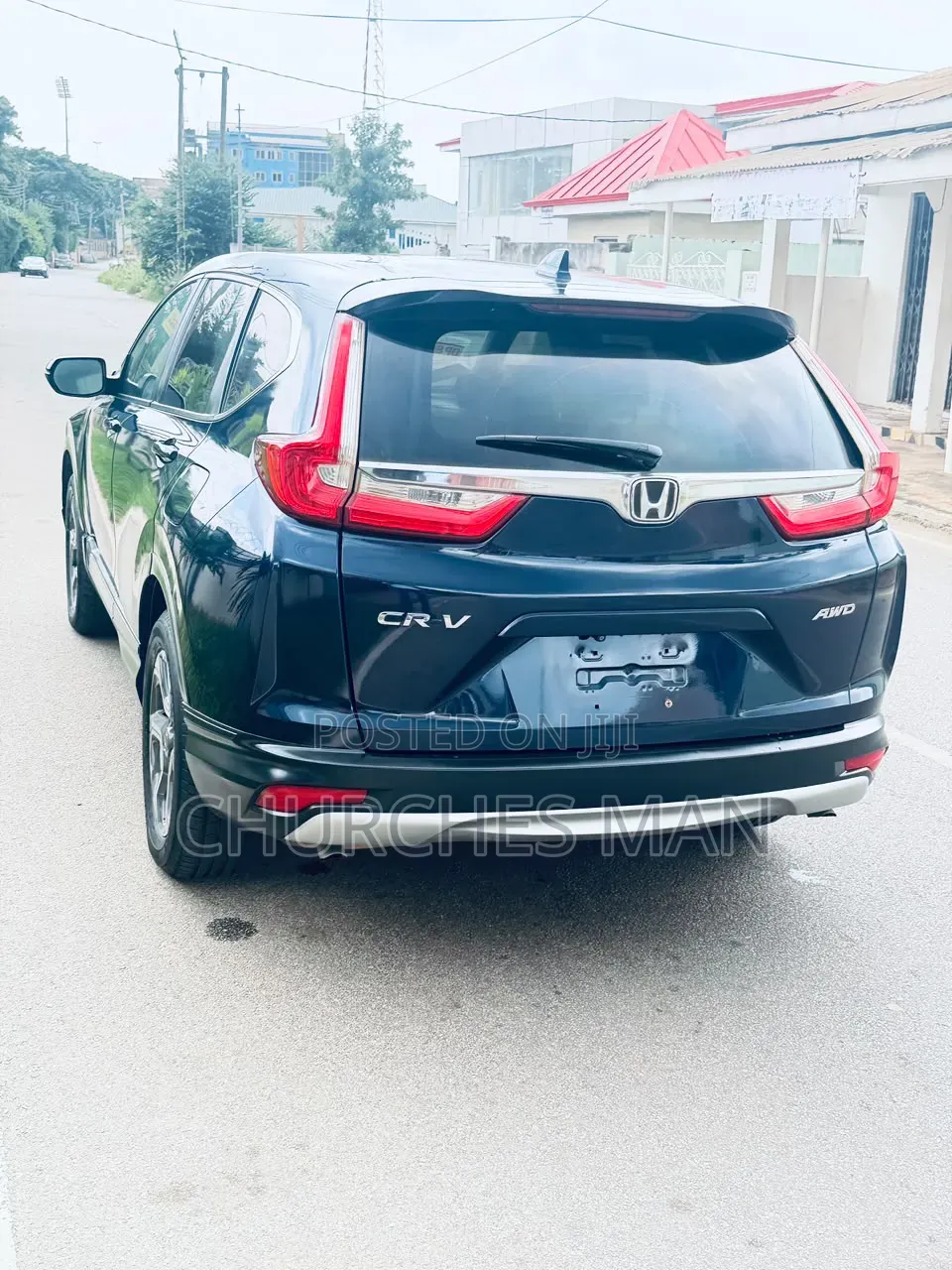 Honda CR-V EX AWD 2018 Blue