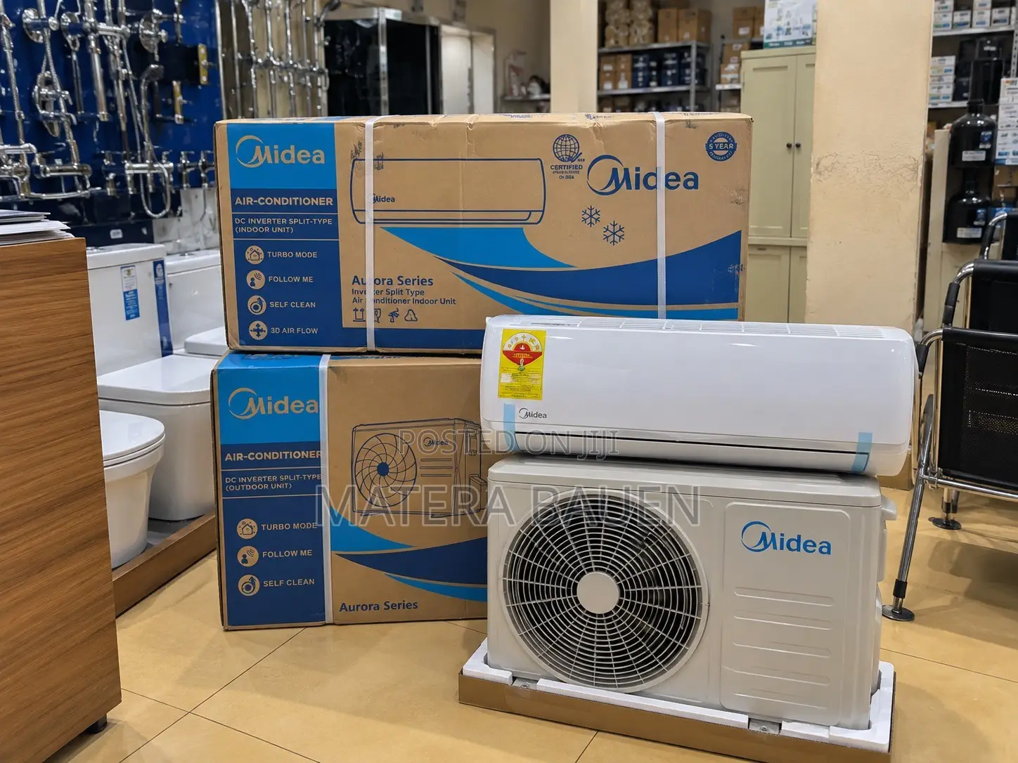 Midea 1.5HP Inverter AC – Brand New | Powerful Cooling Energy Saving