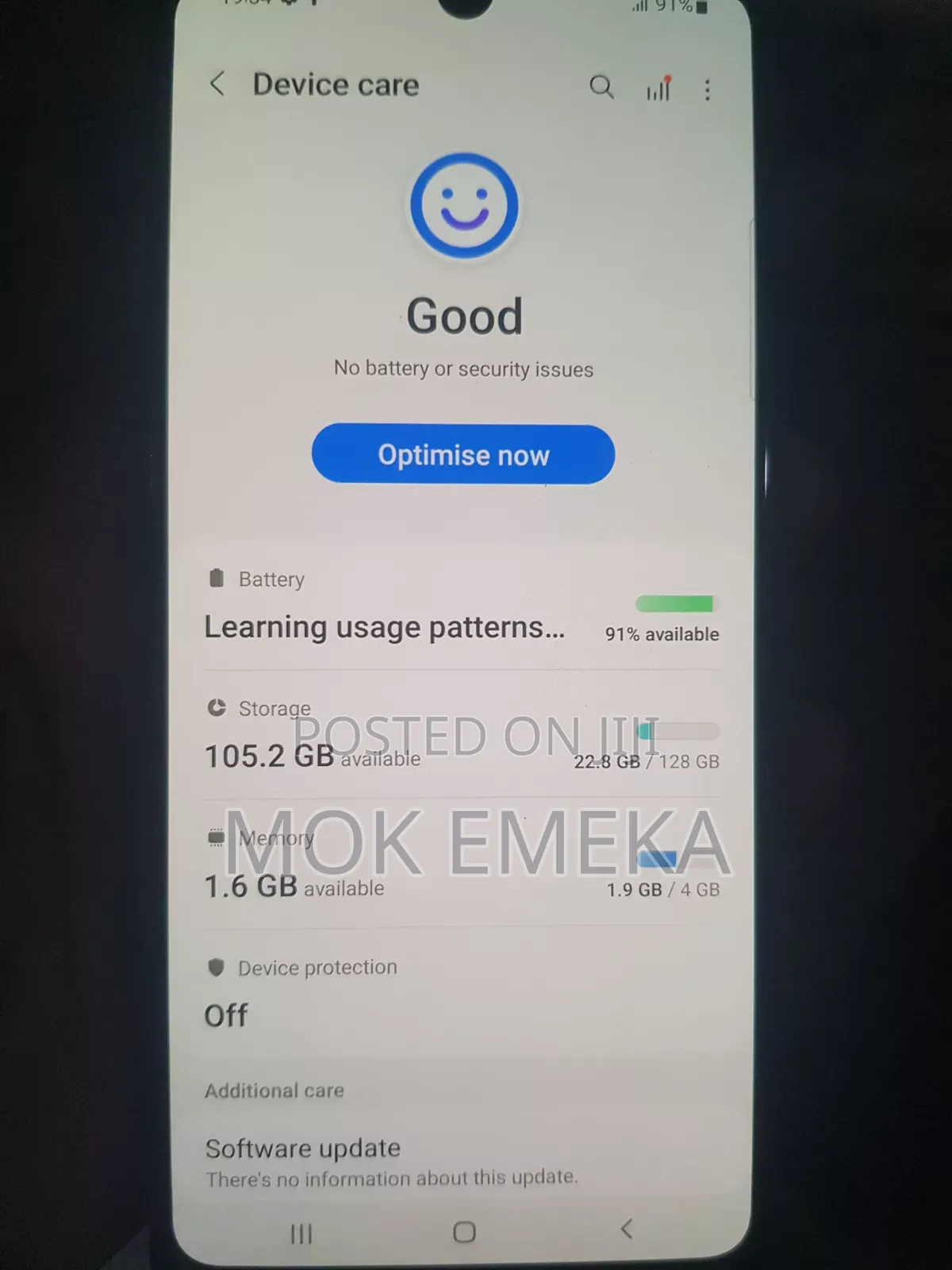 Samsung Galaxy A31 128 GB Gray