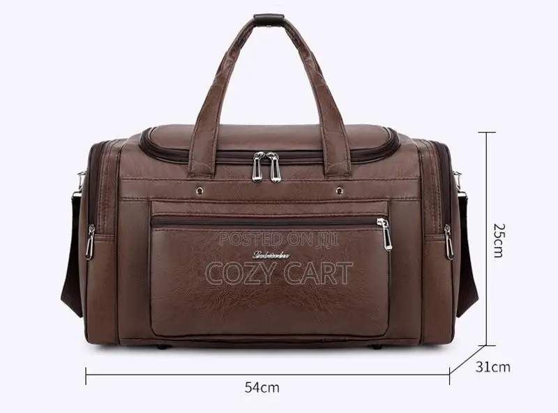 Leather Duffel Bag