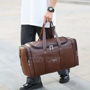 Leather Duffel Bag