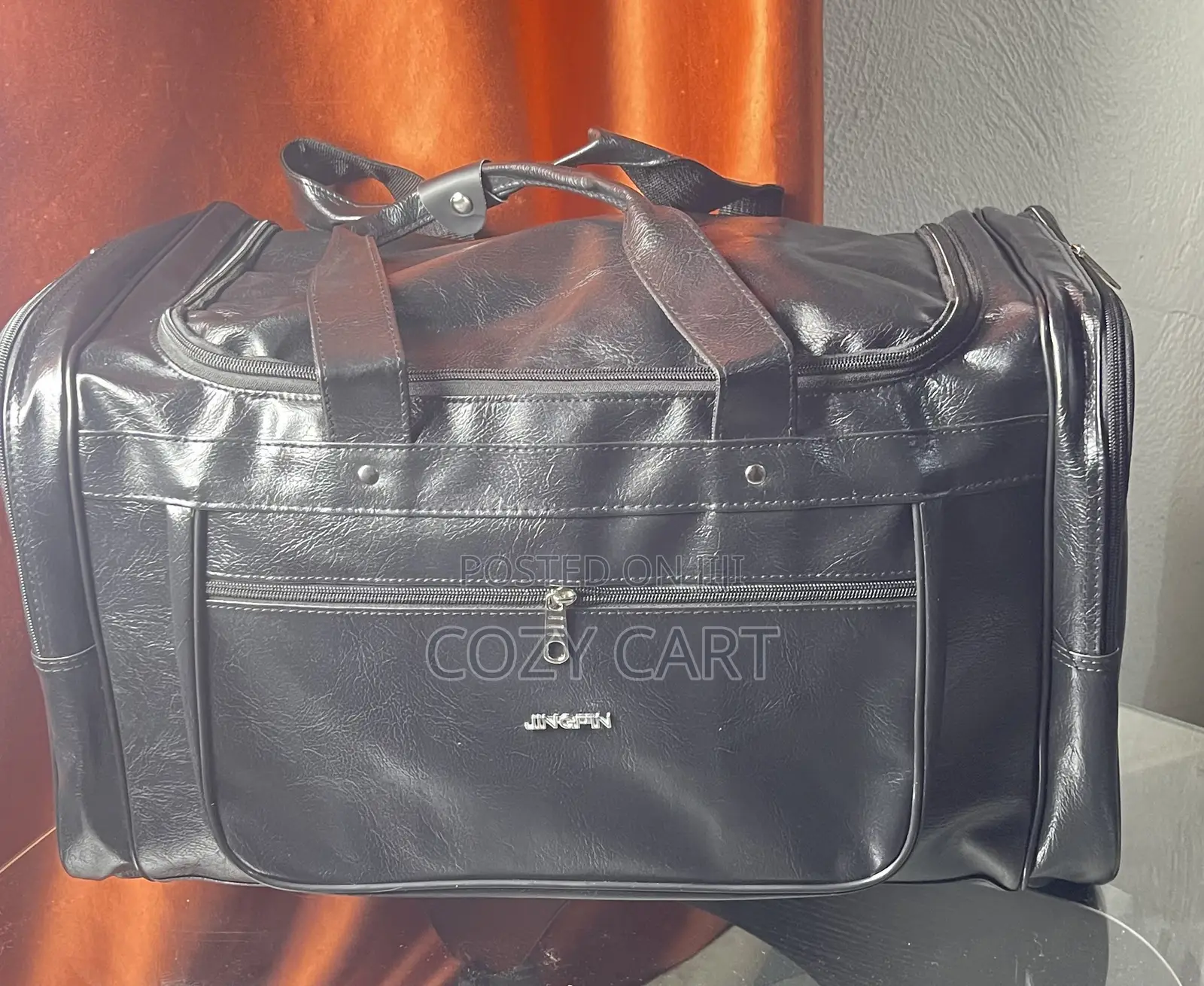 Leather Duffel Bag