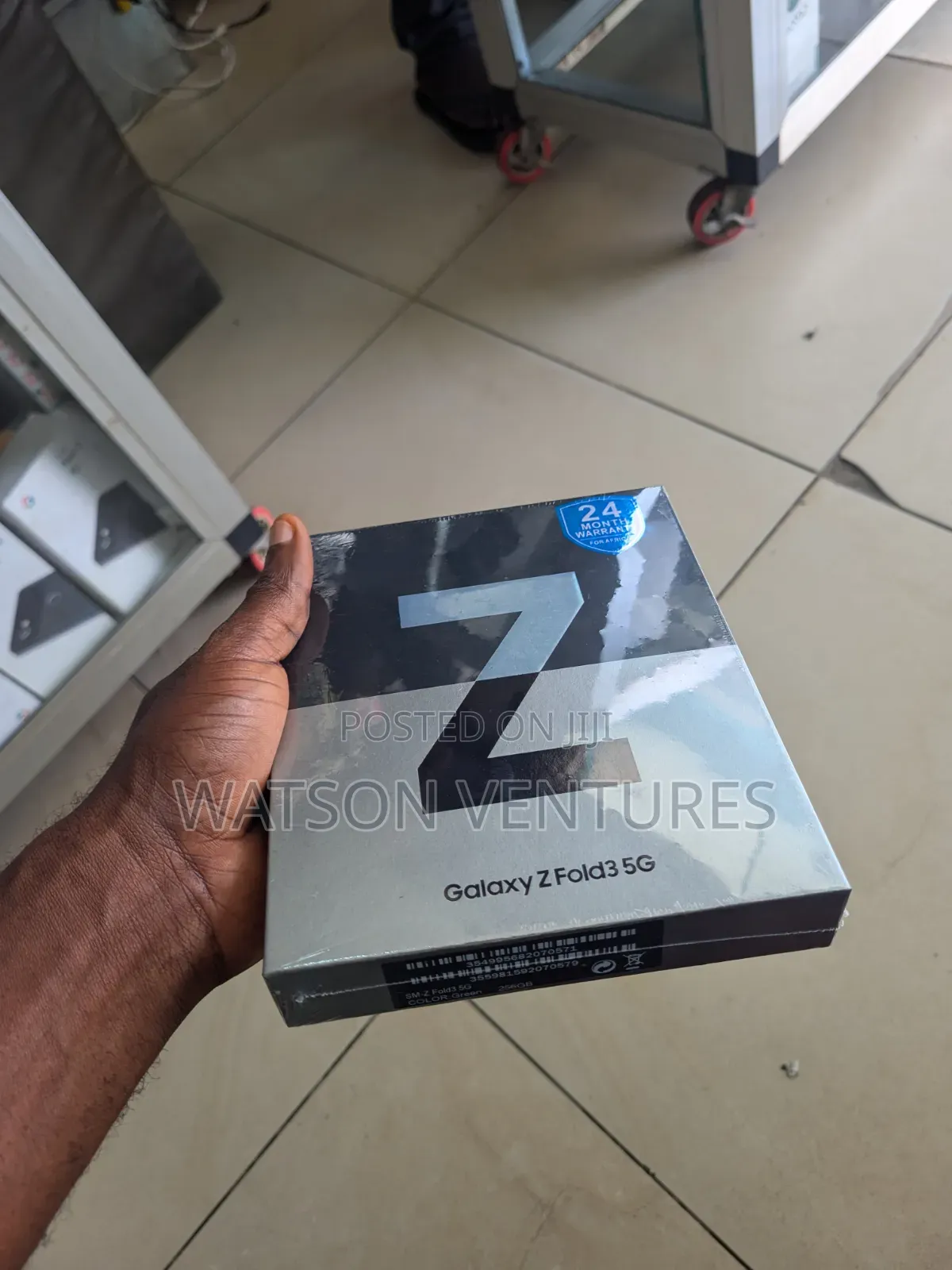New Samsung Galaxy Z Fold 3 256 GB Blue