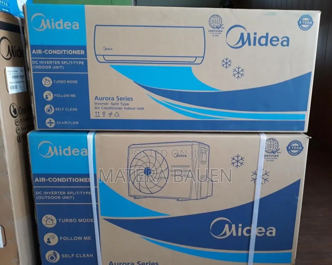 Midea 1.5HP Inverter AC – Brand New | Powerful Cooling Energy Saving
