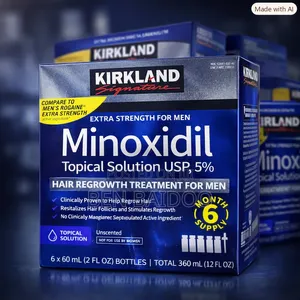 Kirkland Minoxidil Pack for Hair Growth (Proven Results)