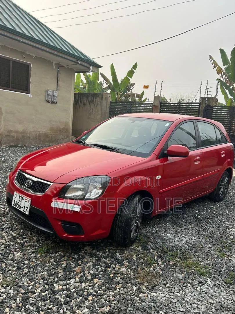 Kia Rio SX 4dr Sedan (1.6L 4cyl 4A) 2010 Red