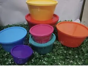 7pcs Plastic Food Storage Bowls