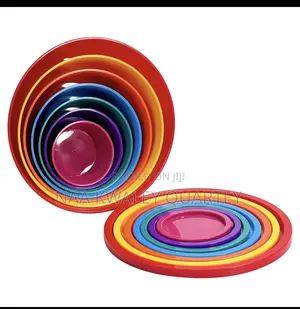 7pcs Plastic Food Storage Bowls